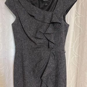 White House Black Market Gray Dress size 6